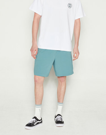 HALF PANTS (DUST BLUE)