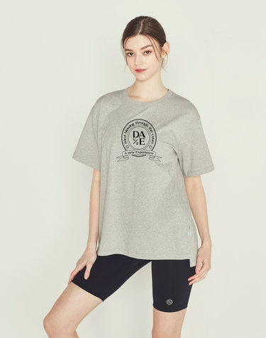 HERITAGE BOXY TEE (GRAY)
