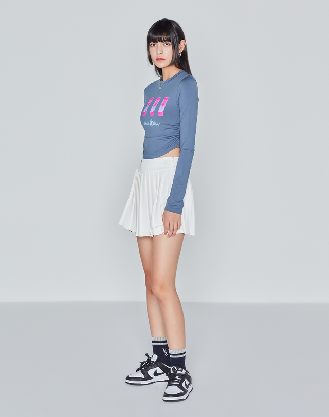 데이브앤데이즈 TWO LINE SOCKS (NAVY) 네이비 착용컷