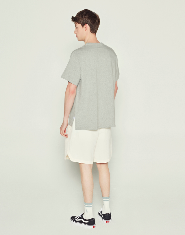 데이브앤데이즈 HERITAGE BOXY TEE (GRAY)_MAN 그레이 착용컷