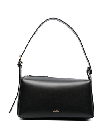 23FW 아페쎄  버지니 바게트 숄더백 블랙 PXBRU F61837 LZZ STK