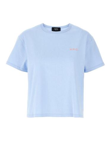 [명품] 아페쎄 반팔 티셔츠 COHBQ F26390 ILG BLEU CIEL ROSE DOM