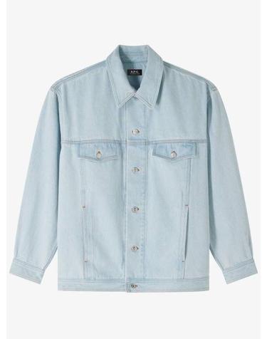 [명품] 아페쎄 데님 자켓 COHAR H02913 IAB LIGHT BLUE DOM