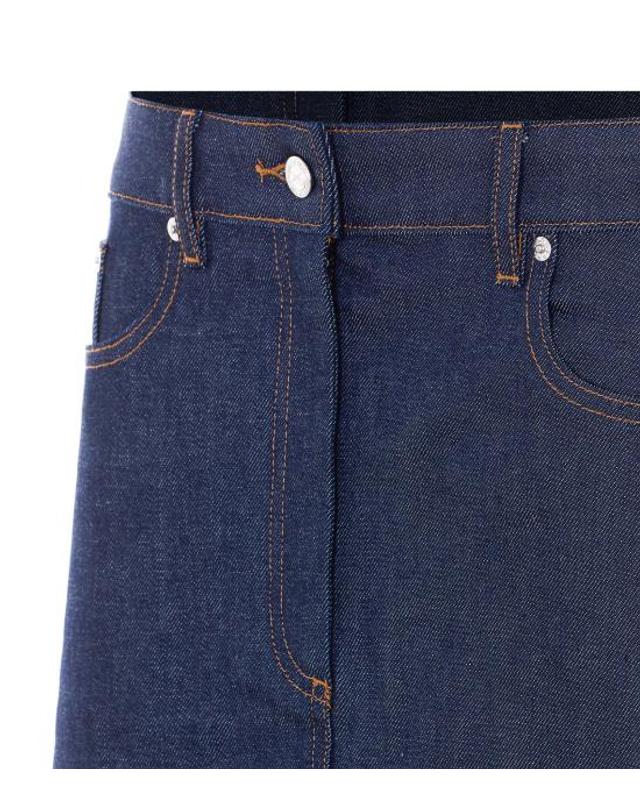 아페세 [명품] 26SS 아페쎄 미디 스커트 COGDF F06503 IAI INDIGO DOM 착용컷