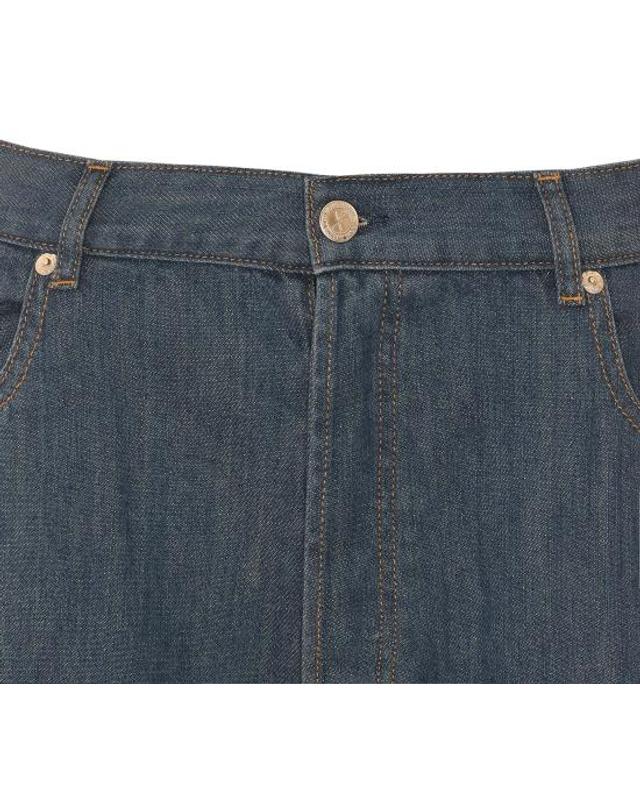 아페세 [명품] 26FW 아페쎄 데님 팬츠 COHPU H09182 IAL WASHED INDIGO DOM 착용컷