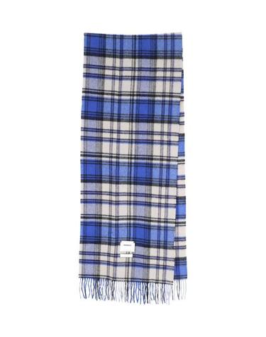 25FW 아더에러  남성 레빈트 플레이드 머플러 BMADFWAC0401BL BLUE Blue BPG