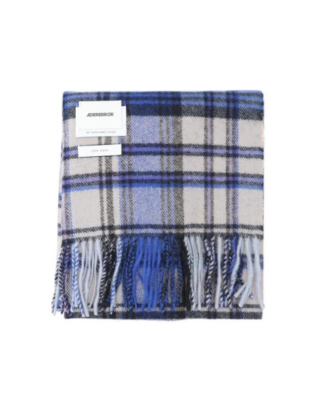 아더에러 25FW 아더에러 남성 레빈트 플레이드 머플러 BMADFWAC0401BL BLUE Blue BPG 착용컷
