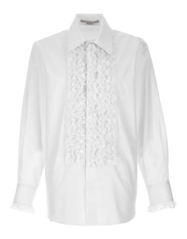 24SS 스텔라 맥카트니  여성 러플 셔츠 620111SMA909000 BPG