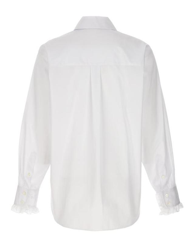 스텔라맥카트니 24SS 스텔라 맥카트니 여성 러플 셔츠 620111SMA909000 BPG 착용컷