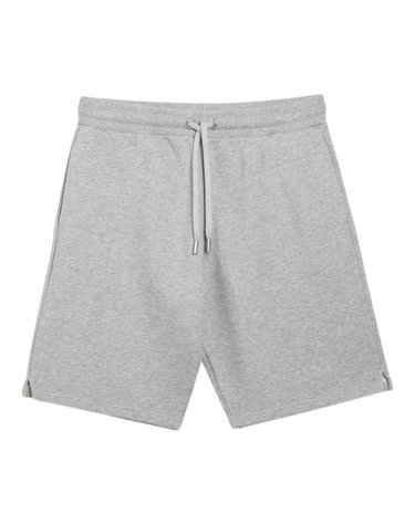 24SS 아미  남성 아미 드 꾀흐 코튼 트랙쇼츠 USO635747 Grey BPG