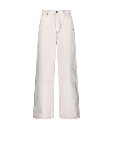 [명품] 아미 스트레이트 팬츠 FTR456 DE0039 136 WHITE CREAM DOM