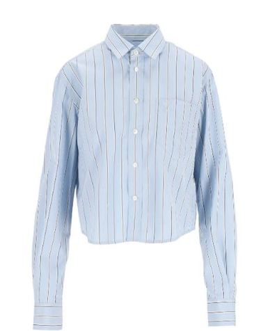 [명품] 26FW 아미 셔츠 FSH876 CO0249 A232 CASHMERE BLUE IVORY DOM