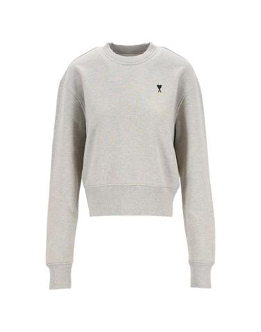 [명품] 26FW 아미 긴팔 티셔츠 FSW799 730 A273 ASH GRAY BLACK DOM