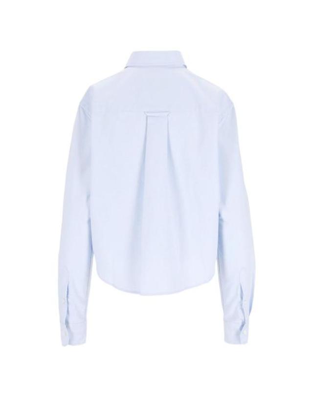 아미 [명품] 26FW 아미 셔츠 FSH876 CO0031 450 BLUE DOM 착용컷