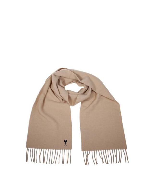 아미 [명품] 26FW 아미 머플러 스카프 USF677 AW0047 A184 BEIGE MASTIC DOM 착용컷