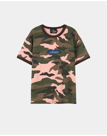 [명품] 26SS 앤더슨벨 반팔 티셔츠 atb1461m PINK CAMOUFLAGE DOM