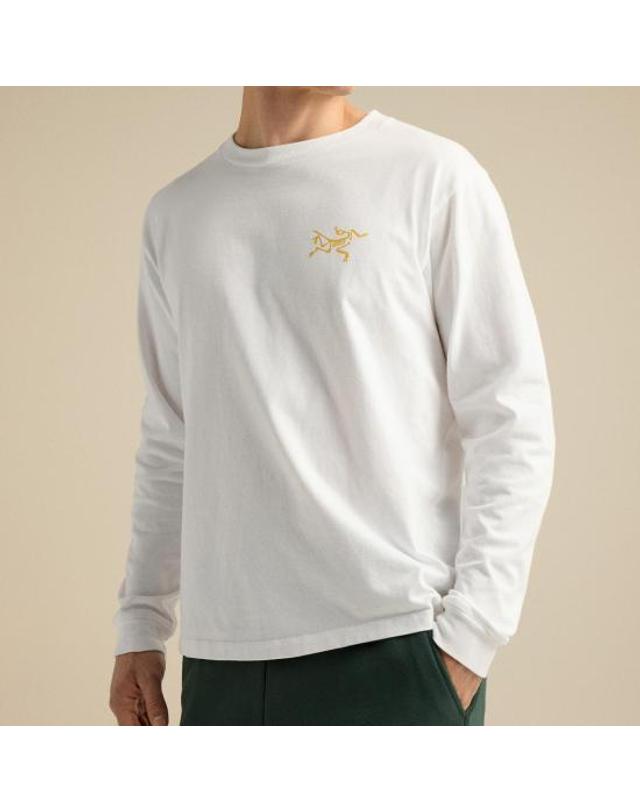 아크테릭스 [명품] 26FW 아크테릭스 긴팔 티셔츠 ATQFM09714 WHITE LIGHT LARCH DOM 착용컷