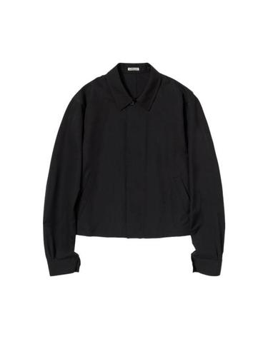 [명품] 26SS 오라리 자켓 A26SB01CH BLACK DOM