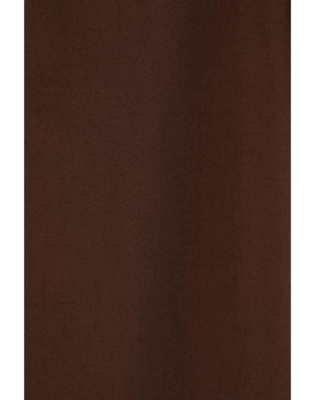 오라리 [명품] 오라리 반팔 셔츠 A25SS03TL DARK BROWN DOM 착용컷