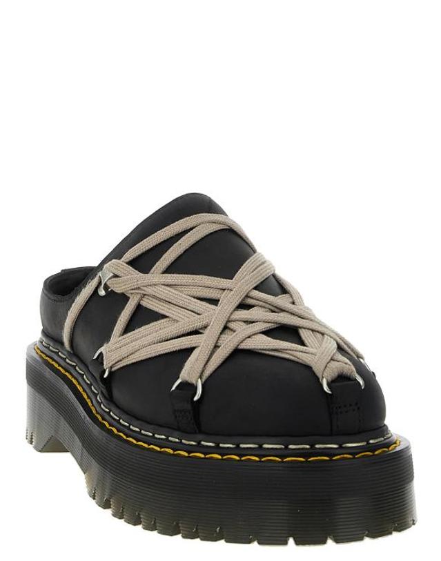 릭오웬스 [명품] 26FW 릭 오웬스 뮬 슬리퍼 DM02F18156001 09 BLACK DOM 착용컷