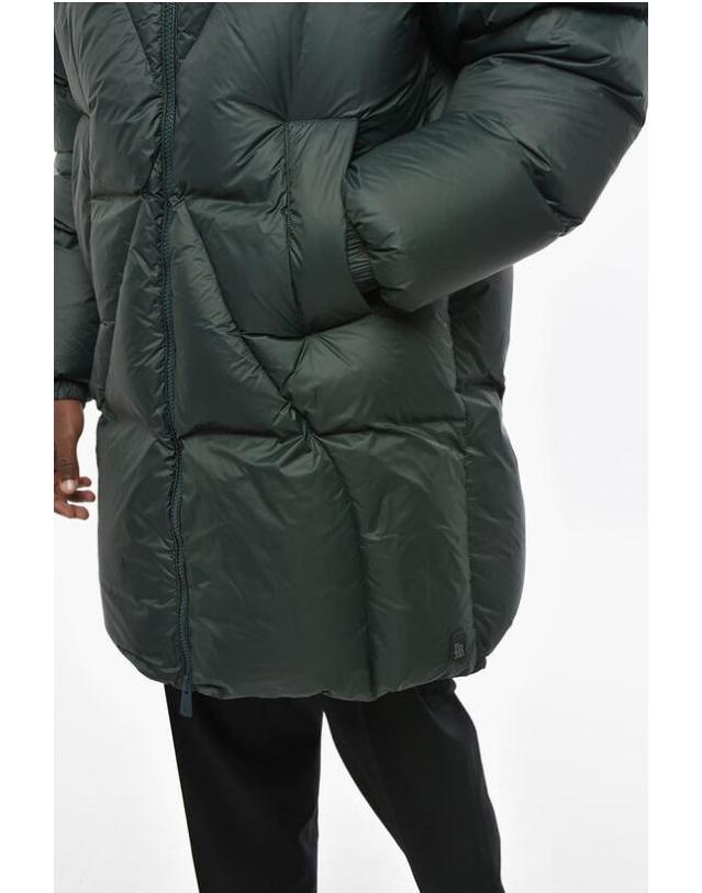 바콘 베이컨 남성 롱패딩 BACPICAP468 DEEP GREEN Green BPG 착용컷