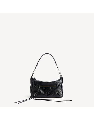 [명품] 26FW 발렌시아가 르 시티 모토 미니백 866122 2ABEK 1000 BLACK DOM