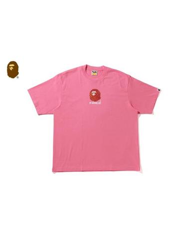 [명품] 베이프 반팔 티셔츠 001TEM801302MPNK PINK DOM