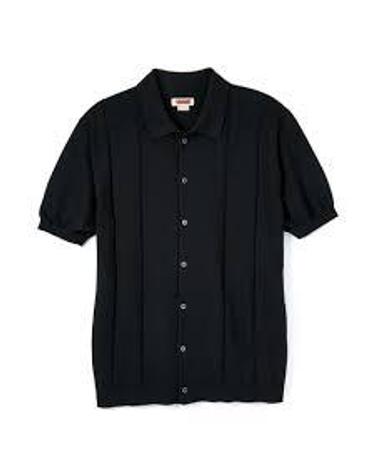 [명품] 바라쿠타 HORATIO 호라티오 폴로 반소매 티셔츠 BRMAG0146BKNT1 100 BLACK DOM