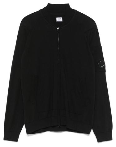 [명품] 씨피 컴퍼니 집업 니트 18CMKN084A004037A999 BLACK DOM