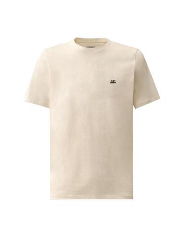 [명품] 26SS 씨피 컴퍼니 30 1 저지 숏슬리브 로고 패치 티셔츠 RCCMTS726A 005100W 103 GAUZE WHITE DOM