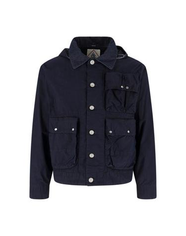 [명품] 26SS 씨피 컴퍼니 고글 로고 50 FILI 인디고 밀리터리 자켓 20CMOW164A 110288W 883 INSIGNIA BLUE DOM