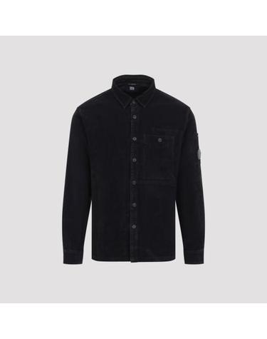 [명품] 26FW 씨피 컴퍼니 긴팔 셔츠 21CMSH147A 006410O 999 BLACK DOM