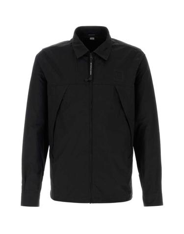 [명품] 26SS 씨피 컴퍼니 메트로폴리스 시리즈 가바딘 집 오버셔츠 20CLOS062A 006472A 999 BLACK DOM