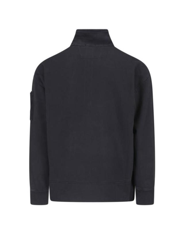 씨피 컴퍼니 [명품] 26FW 씨피 컴퍼니 집업 니트 21CMSS020A 006372M 999 BLACK DOM 착용컷