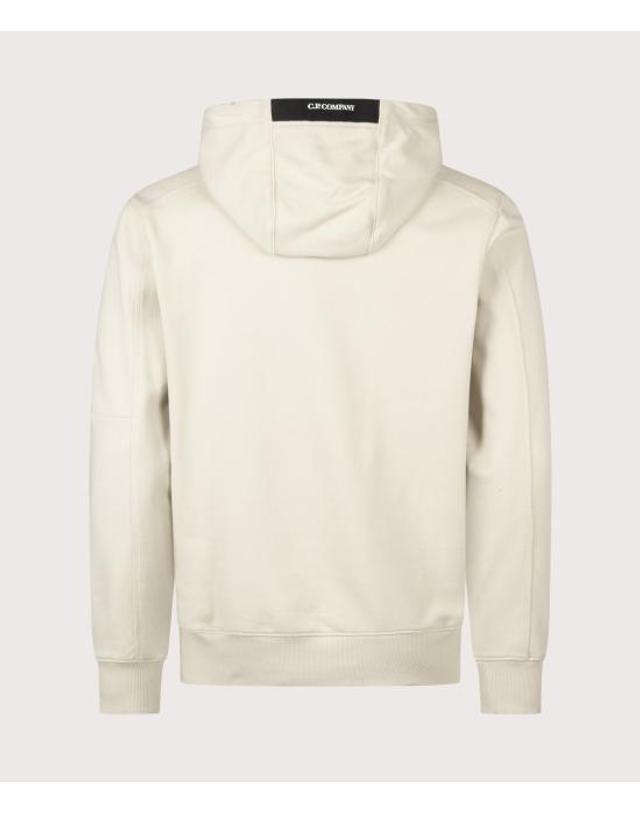 씨피 컴퍼니 [명품] 26FW 씨피 컴퍼니 후드 티셔츠 21CMSS714A 005086W 120 SILVER BIRCH DOM 착용컷