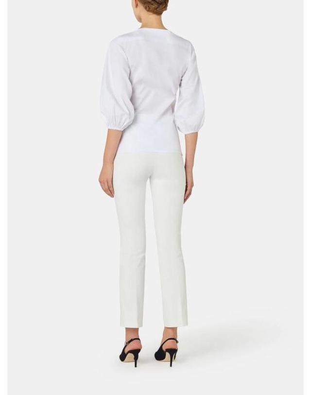 키아라보니 키아라보니 여성 엘리제 셔츠 CMELIZEECOTTONCXWHITE White BPG 착용컷