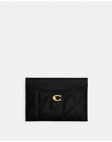 [명품] 26SS 코치 명함지갑 CM434 B4 BK BLACK DOM