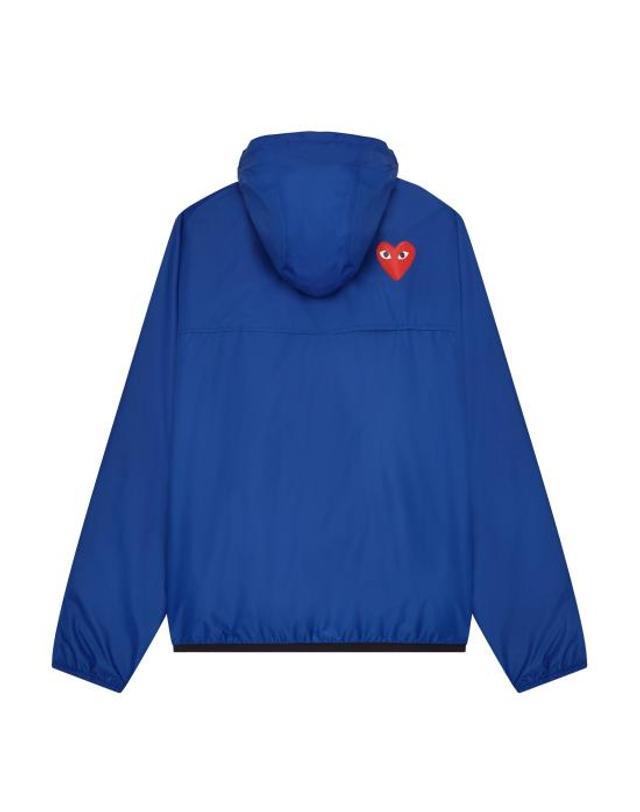 꼼데가르송 [명품] 꼼데가르송 X K way 아노락 자켓 AZ J502 051 2 P1J502 BLUE DOM 착용컷