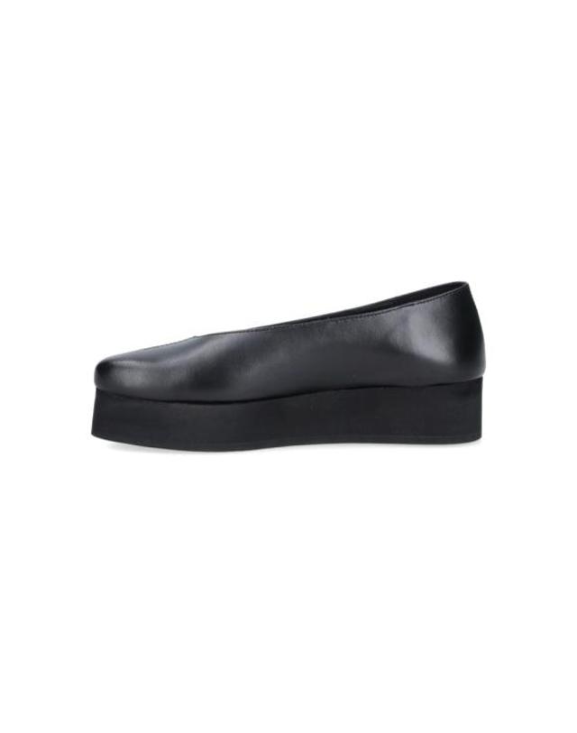 꼼데가르송 [명품] 꼼데가르송 플랫 슈즈 GP K102 W25 1 BLACK DOM 착용컷