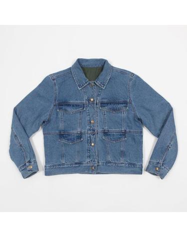 [명품] 데우스 데님 자켓 DLP256088VYG VINYARD GREEN DOM