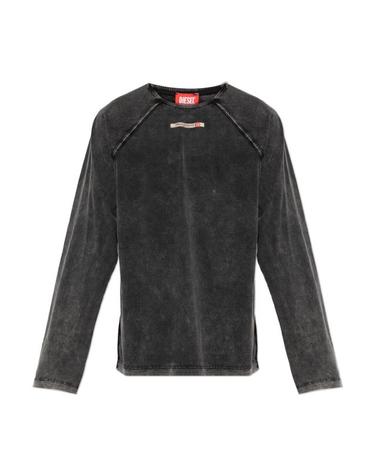 [명품] 26FW 디젤 긴팔 티셔츠 A23181 0KNCW 900A DARK GREY DOM