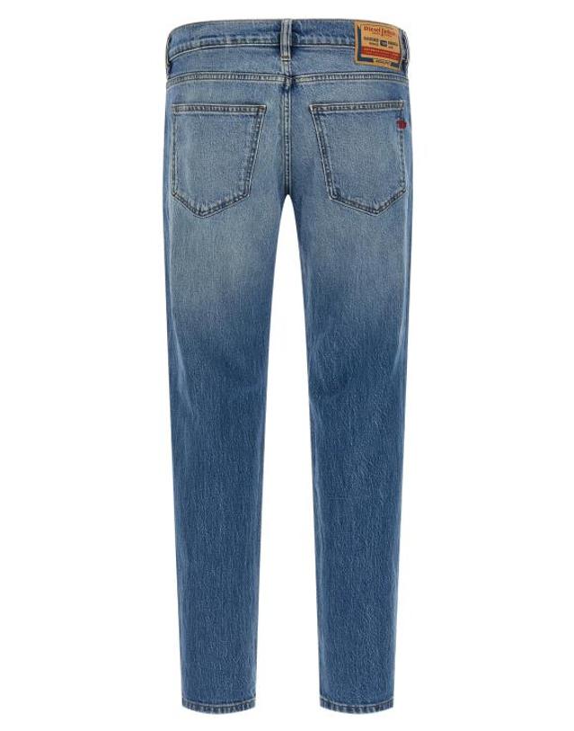 디젤 [명품] 26SS 디젤 2019 D 스트럭트 슬림진 A03558 0ADBK 01 LIGHT BLUE DOM 착용컷