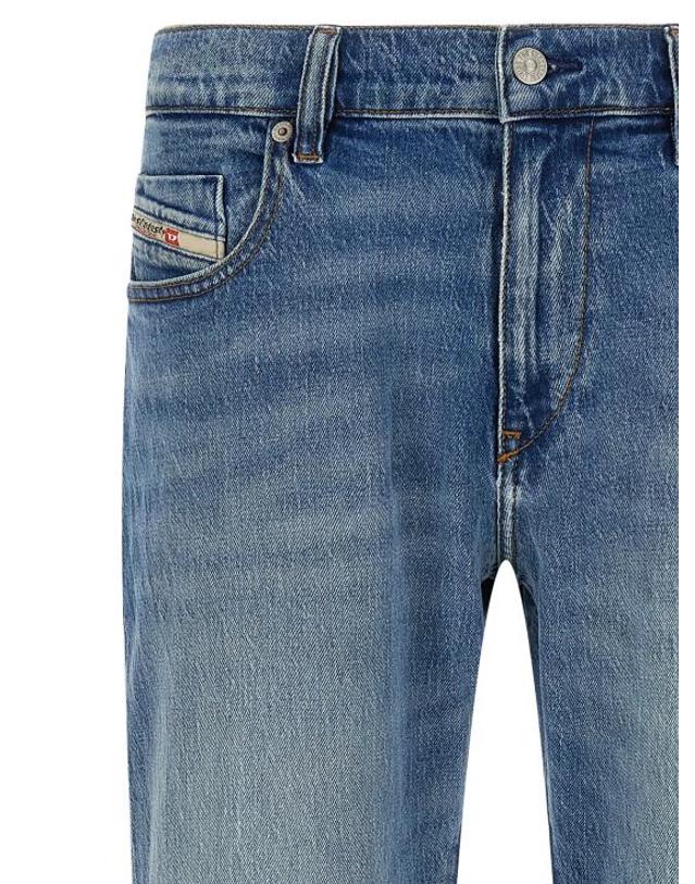 디젤 [명품] 26SS 디젤 2019 D 스트럭트 슬림진 A03558 0ADBK 01 LIGHT BLUE DOM 착용컷