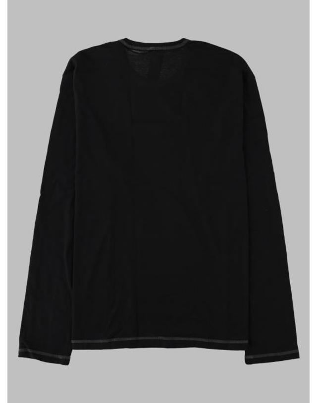 디젤 [명품] 26FW 디젤 긴팔 티셔츠 A19349 0PJBB 9XX BLACK DOM 착용컷