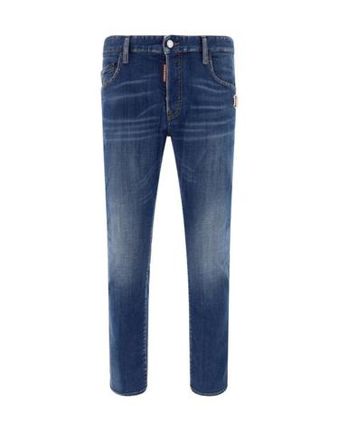 24SS 디스퀘어드2  남성 레귤러 워시드 데님 팬츠 S74LB1471S30342 470 BLUE BPG