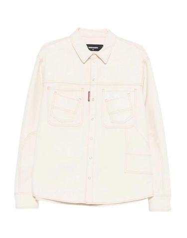 [명품] 26SS 디스퀘어드2 데님 자켓 S71DM0831 D35490 102 OFF WHITE DOM