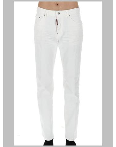 [명품] 26FW 디스퀘어드2 데님 팬츠 S74LB1908 S39781 100 WHITE DOM
