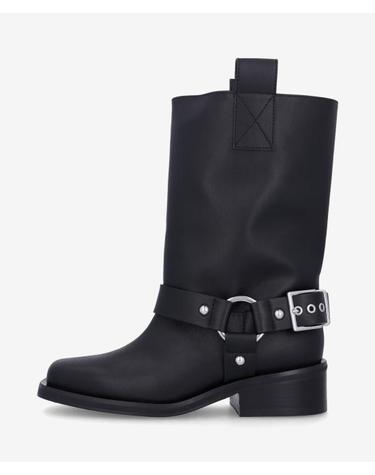[명품] 24FW 가니 바이커 튜블러 미들 부츠 S2275099 DOM