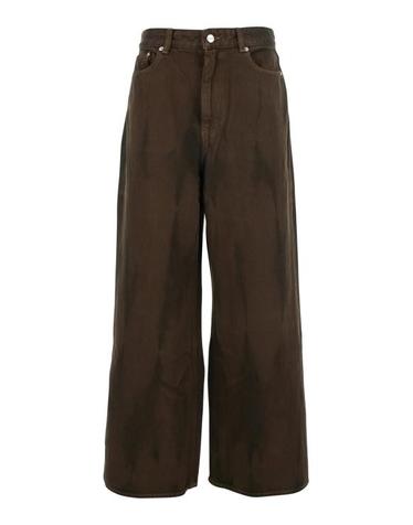 [명품] 가니 오버다이드 헤비 데님 베기 팬츠 J1737 979 BROWN DOM