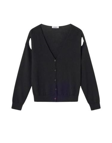 [명품] 기마구아스 가디건 COUCOU JUMPER BLACK DOM